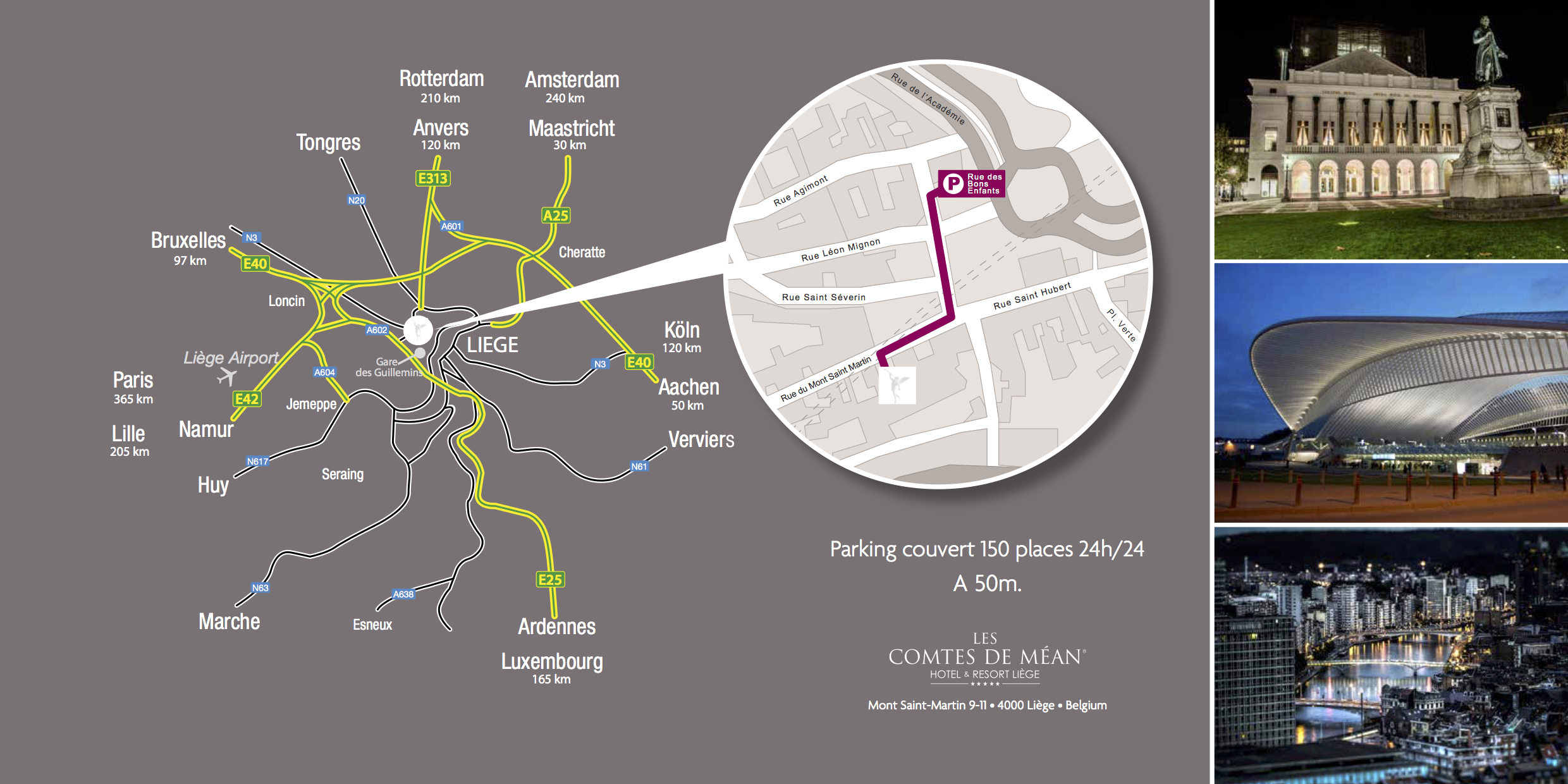 Plan d&#39;accès parking cdm